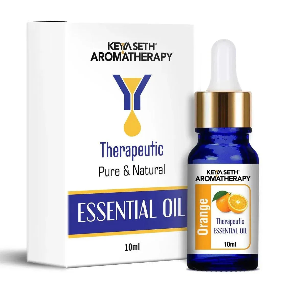 Orange Essential Oil, Therapeutic, Pure & Natural, Refreshing Citrus Fragrance, Antidepressant & Excellent Skin tonic, 10ml 10ml