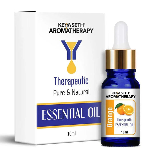 Orange Essential Oil, Therapeutic, Pure & Natural, Refreshing Citrus Fragrance, Antidepressant & Excellent Skin tonic, 10ml 10ml