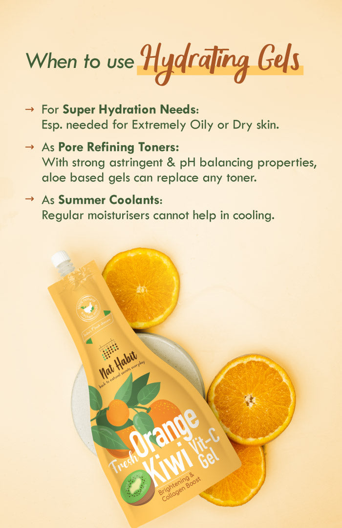 Fresh Orange Kiwi Vit-C Gel Face Pack 80g × 1