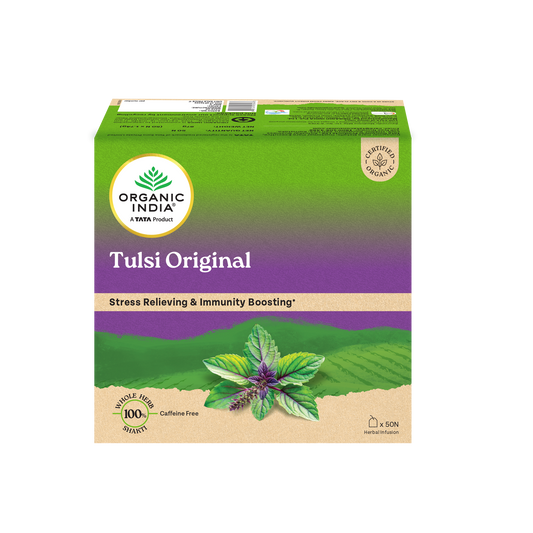 【Organic India】 Tulsi Original｜トゥルシー オリジナル｜50 Teabags