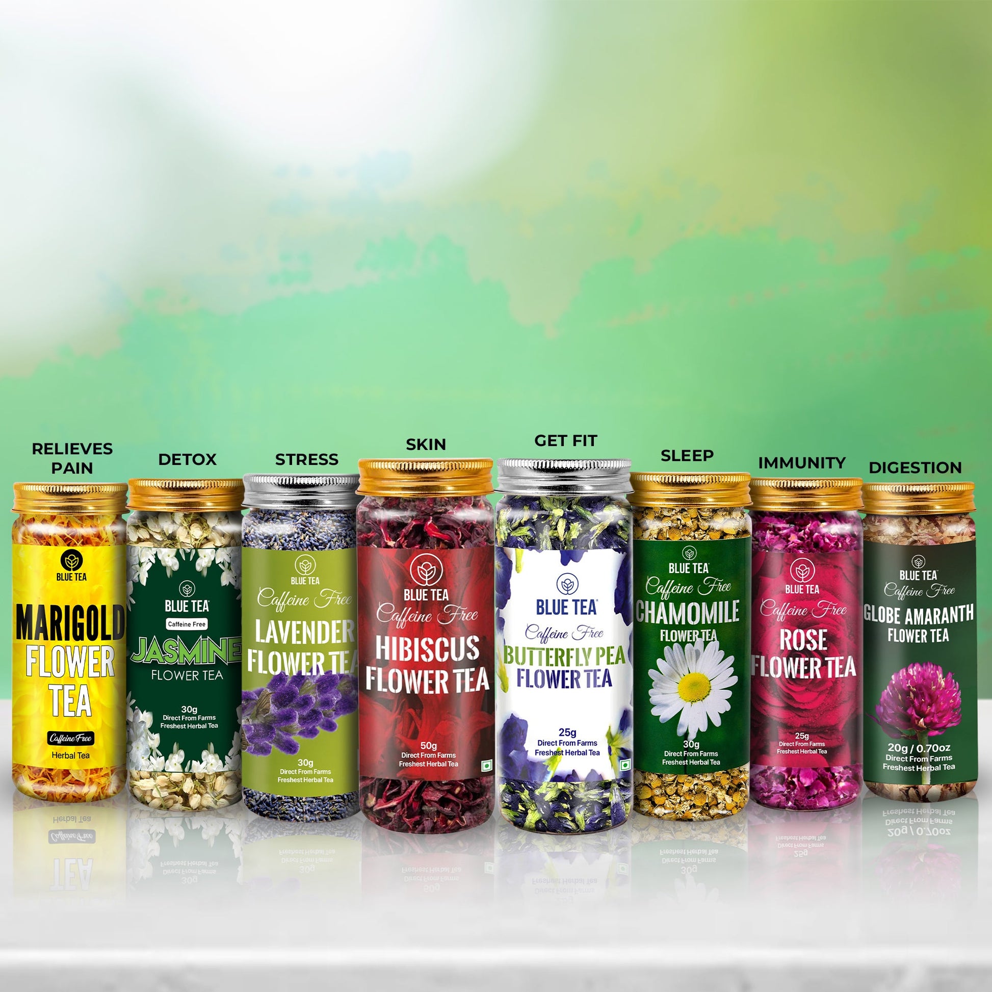 Flower Herbal Tea - Pack Of 8 Pack of 8