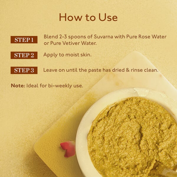 Suvarna Haldi Chandan Face Pack 25g