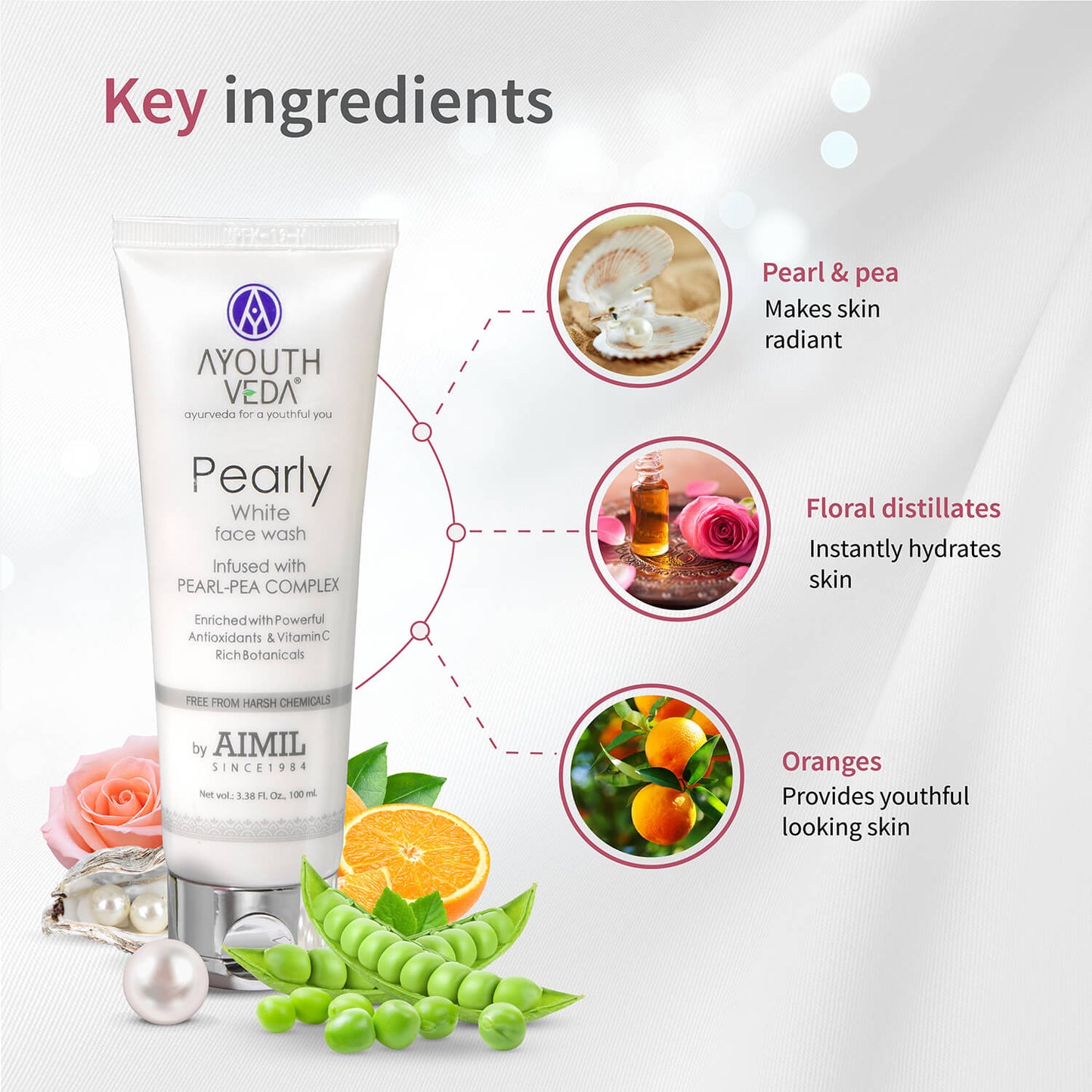 Pearly White Face Wash 100ml 100ml