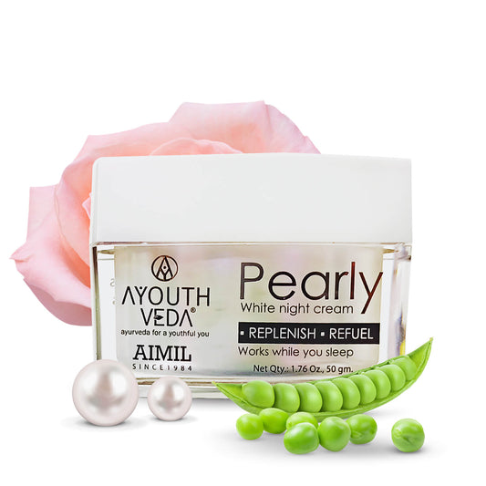 Pearly White Night Cream For Brightens Complexion - 30g 30g