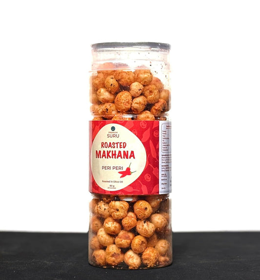 【SURU】 Peri Peri Roasted Makhana｜ペリペリ ローストマカナ（ハスの実）｜90g
