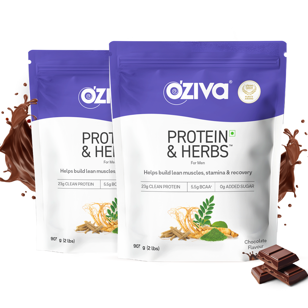 Protein & Herbs, Men Chocolate / 1 lbs + Shaker