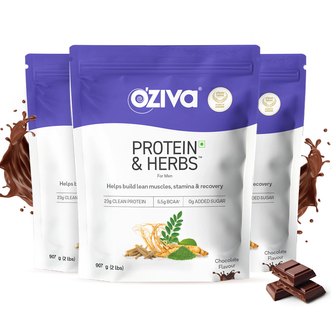 Protein & Herbs, Men Cafe Mocha / 1 lbs + Shaker
