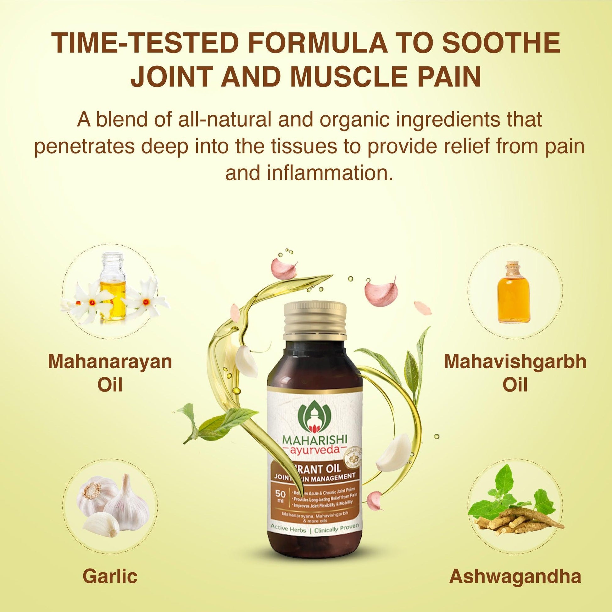 Pirant Oil - For Joint & Muscle Pain