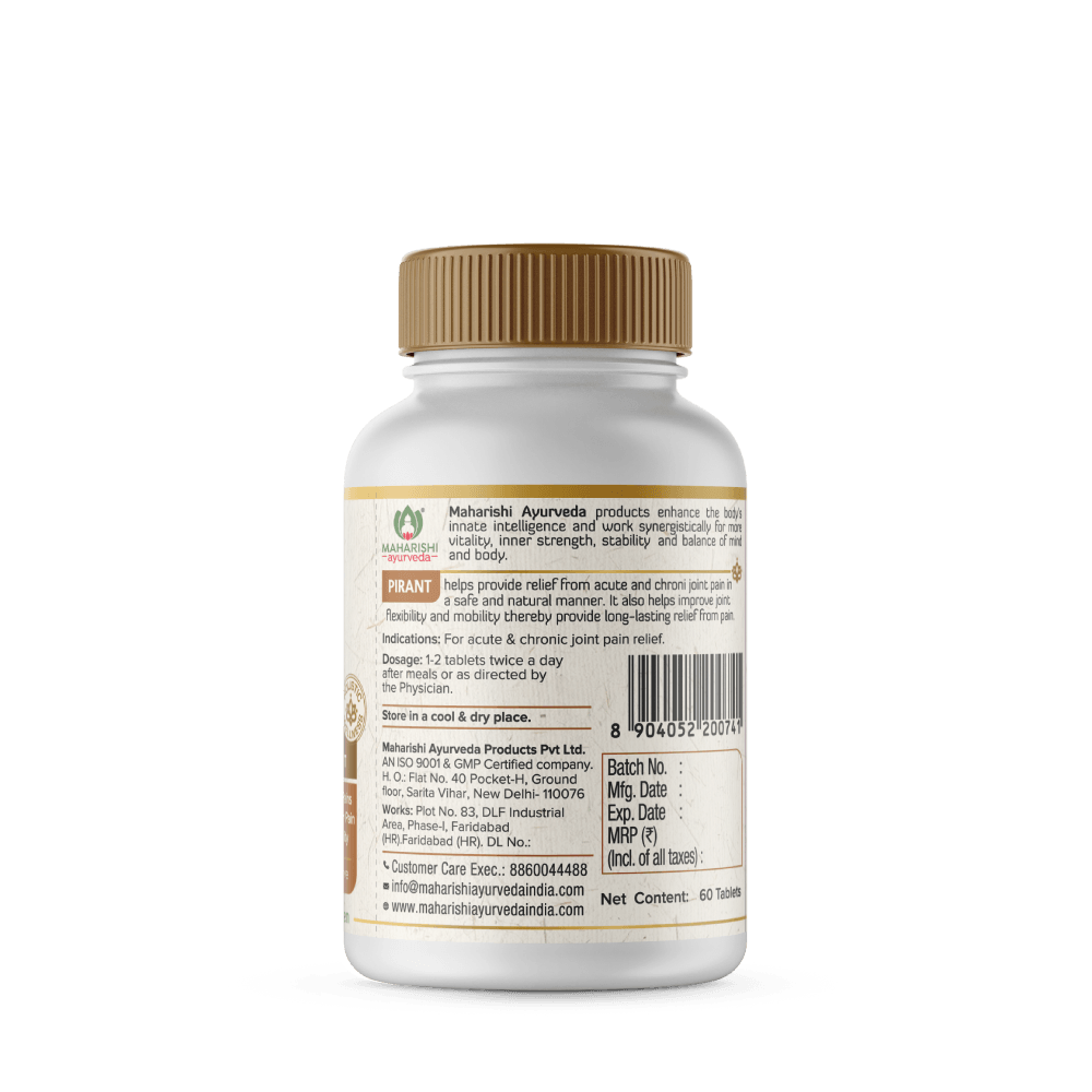 Pirant Tablets - for Joint and Muscles pain