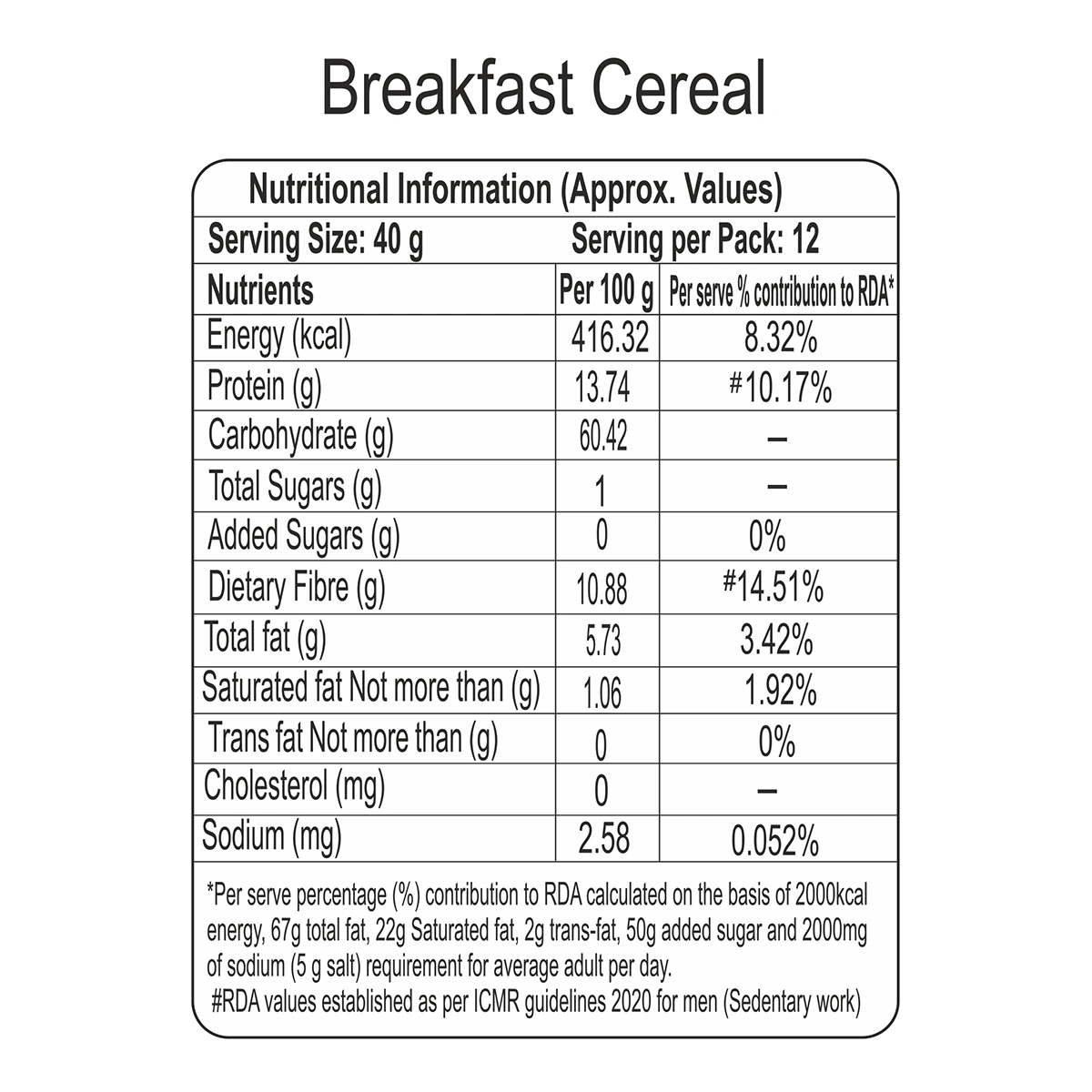 Patanjali Oats (500 g)