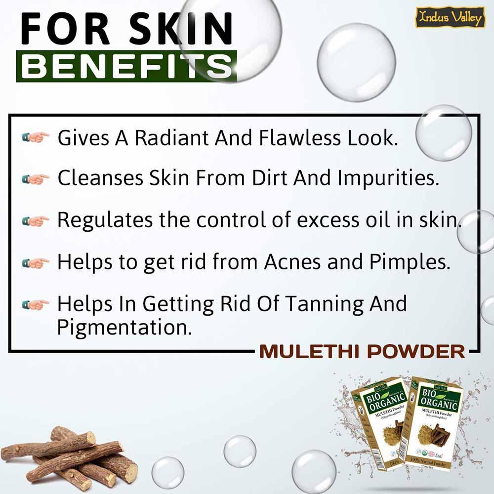 Bio-Organic Mulethi & Multani Mitti Powder Combo Pack (300g) 300g