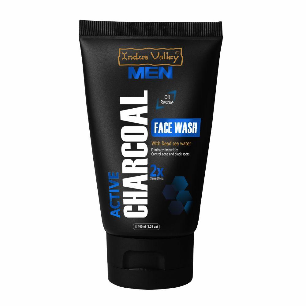 Men Oil Control Charcoal Face Wash - 100ml 100ml