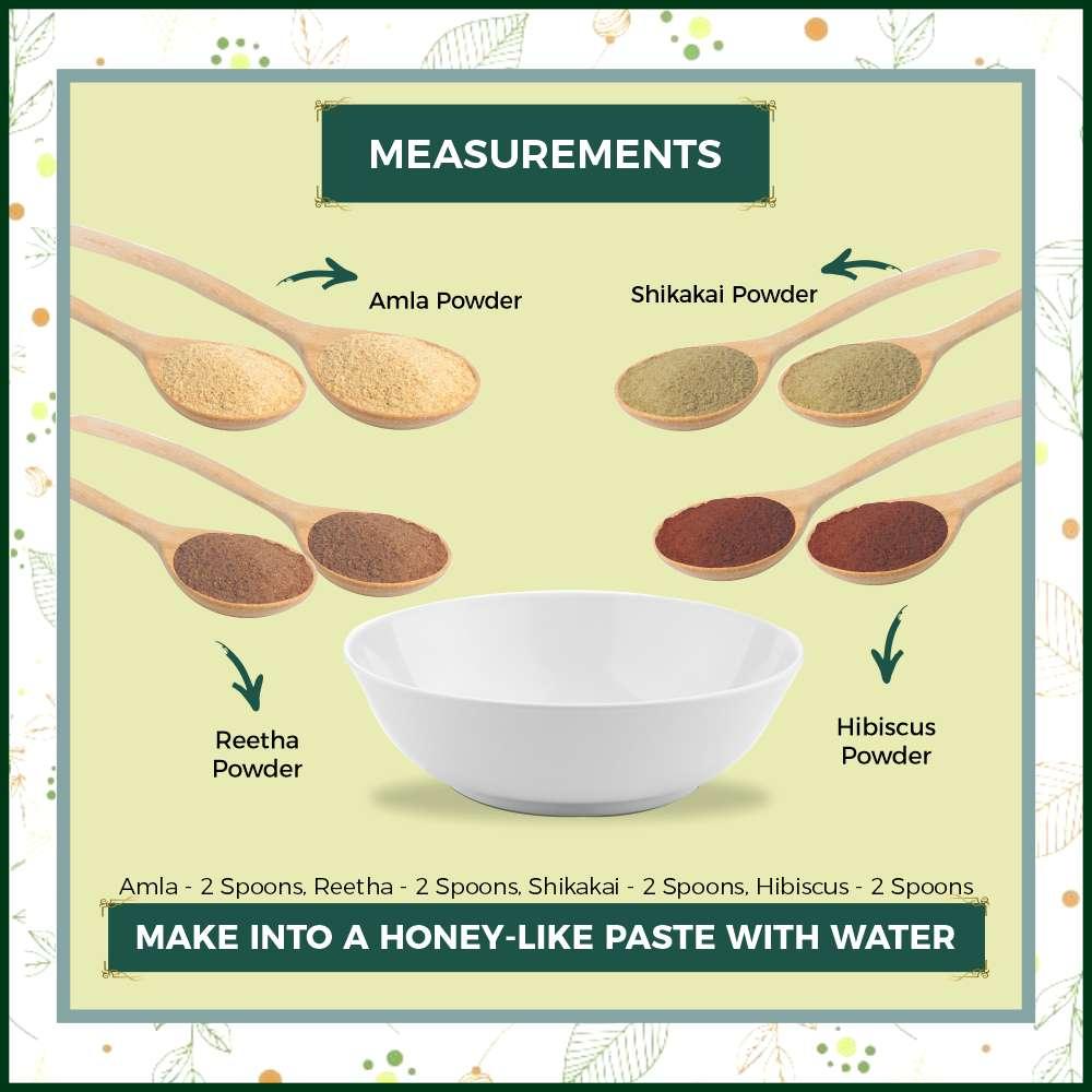 Hair Strengthening Pack DIY Combo Kit - 120gm 120g