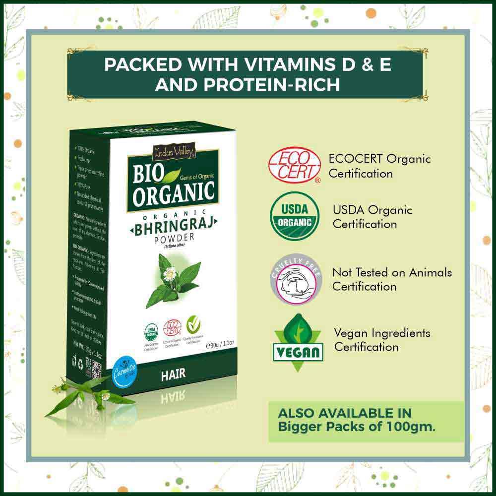 Bio Organic Hair Revitalising Pack DIY Combo Beauty Kit - 120gm 120g