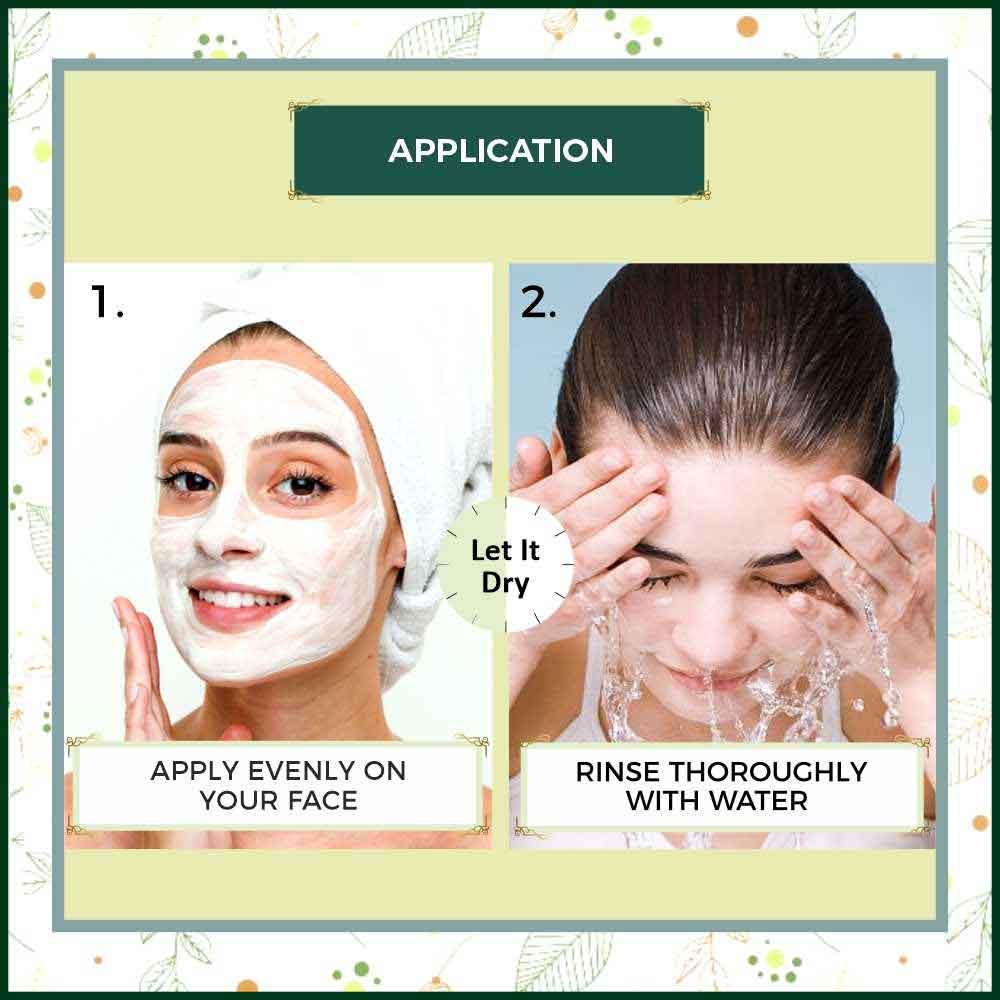 Bio-Organic Anti Bacterial Face Pack DIY Combo Beauty Kit - 120g 120g