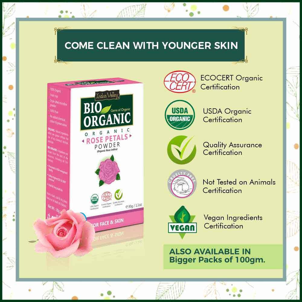 Bio Organic Acne Control Face Pack DIY Combo Beauty Kit - 90g + 30ml 90g