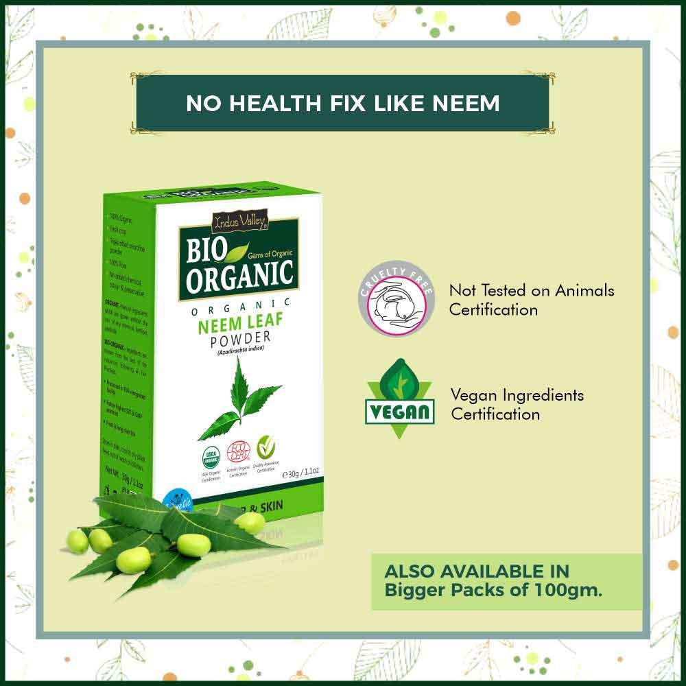 Bio Organic Acne Control Face Pack DIY Combo Beauty Kit - 90g + 30ml 90g