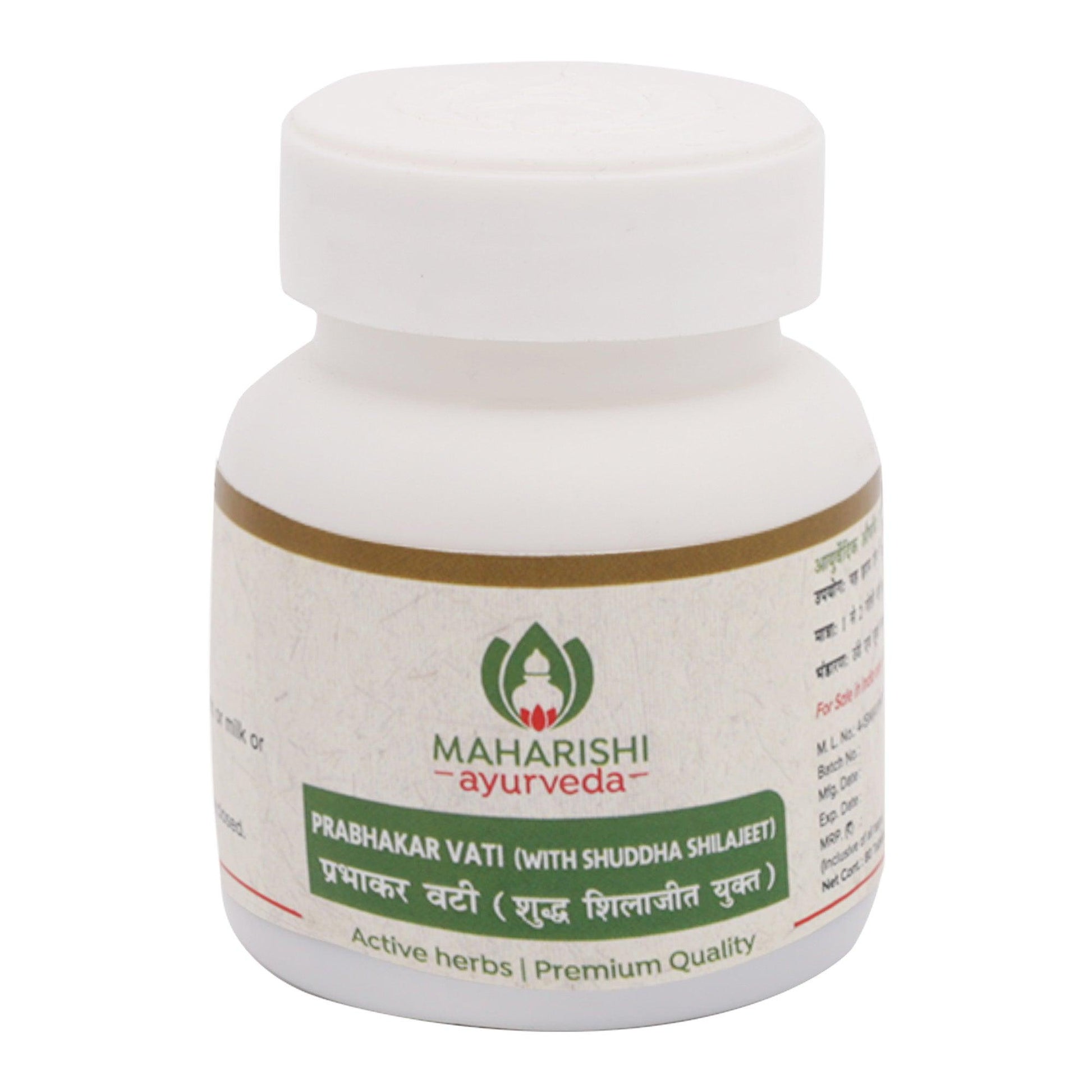 PRABHAKAR VATI (80 Tablets of 125mg each)