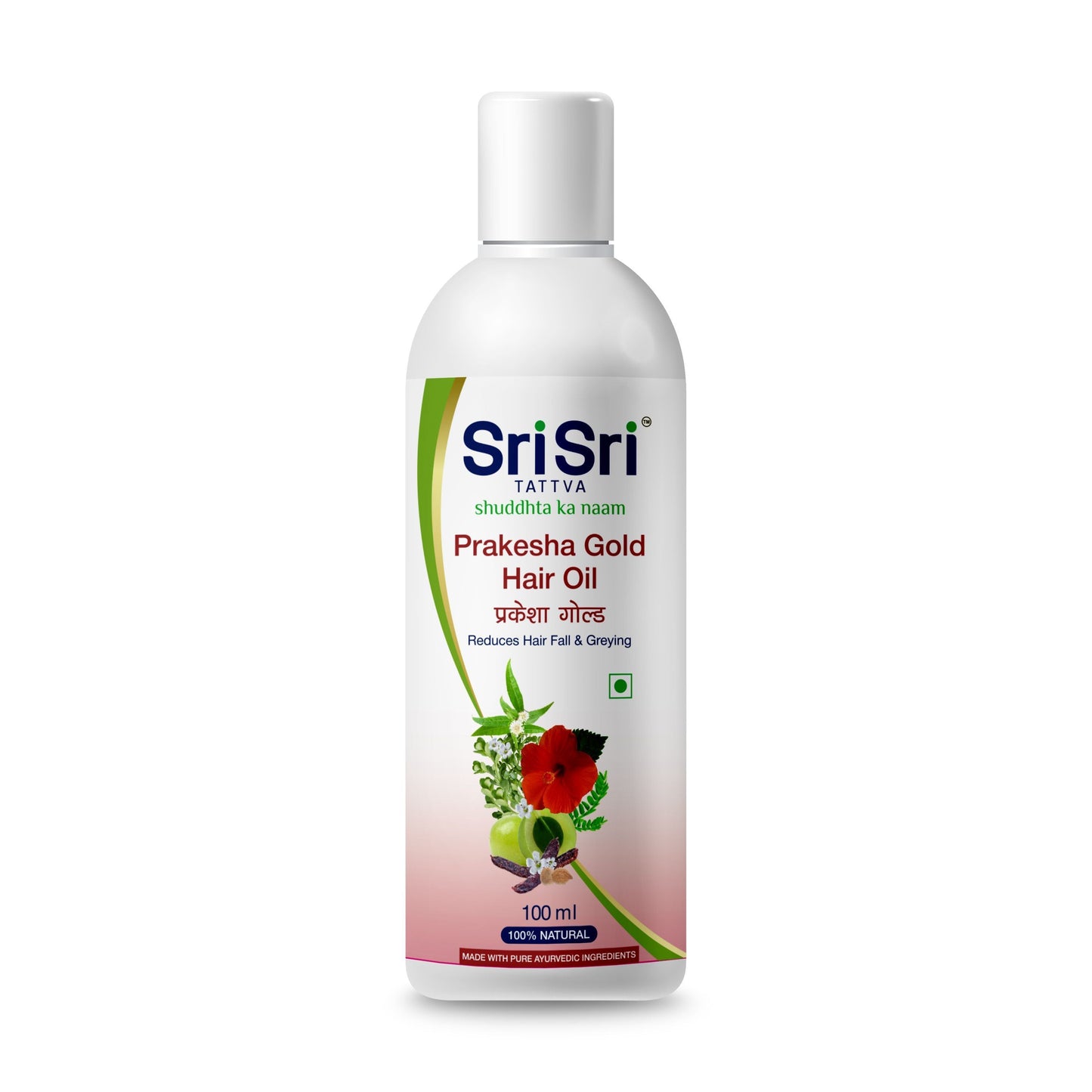 【Sri Sri Tattva】 Prakesha Gold Hair Oil｜ プラケーシャ ゴールド ヘアオイル（抜け毛・白髪ケア）｜ 100ml