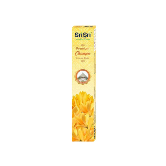 【Sri Sri Tattva】 Premium Champa Incense Sticks for Pooja｜ プレミアム チャンパ お香スティック（プージャ用）｜ 20g