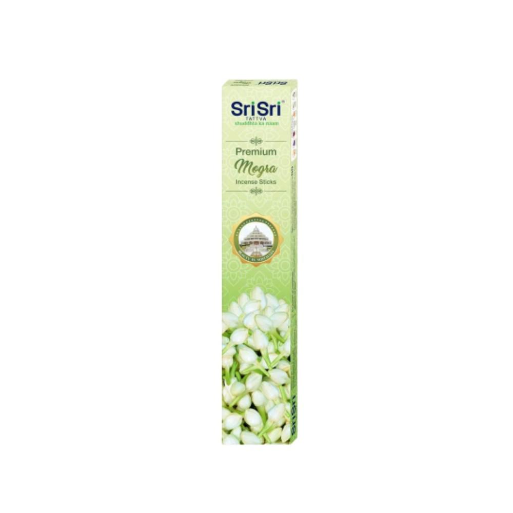 Premium Mogra Incense Sticks For Pooja | 13 Agarbatti Sticks | Fragrances – Natural Mogra | 20 g 20g