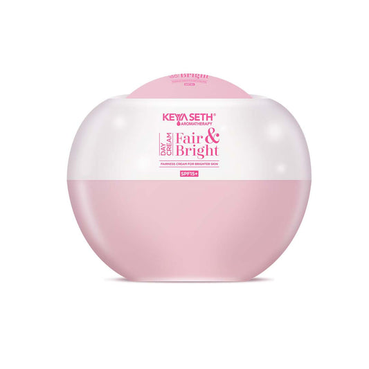 Fair & Bright Day Cream SP15+, Skin Brightening & Whitening, with Vitamin C, B3 & B6 Moisturizer with Lavender & Geranium Essential Oil 25g