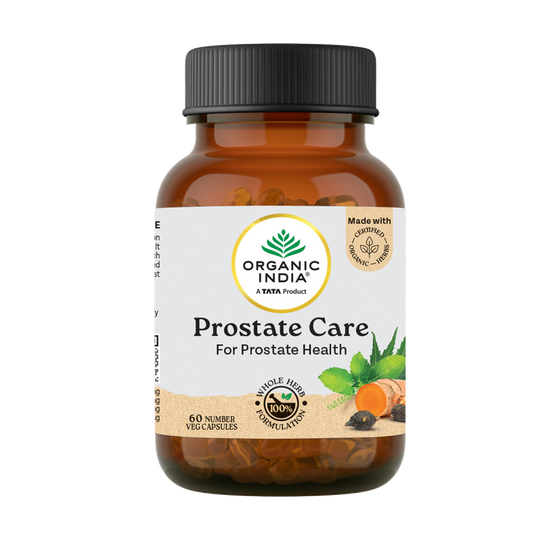 【Organic India】 Prostate Care Capsules｜プロステートケア カプセル｜60 Capsules