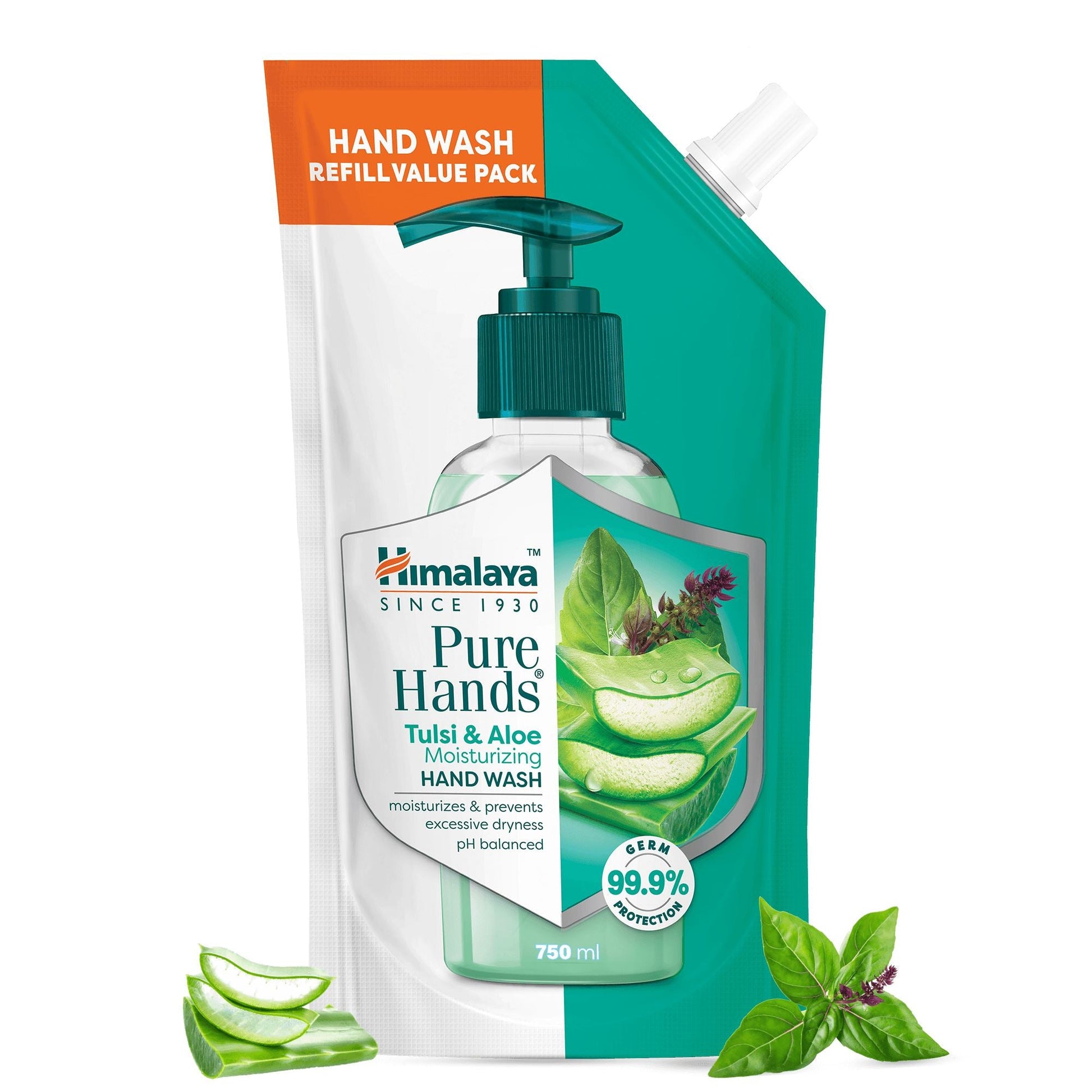 Himalaya Pure Hands Tulsi & Aloe Moisturizing Hand Wash 750ml
