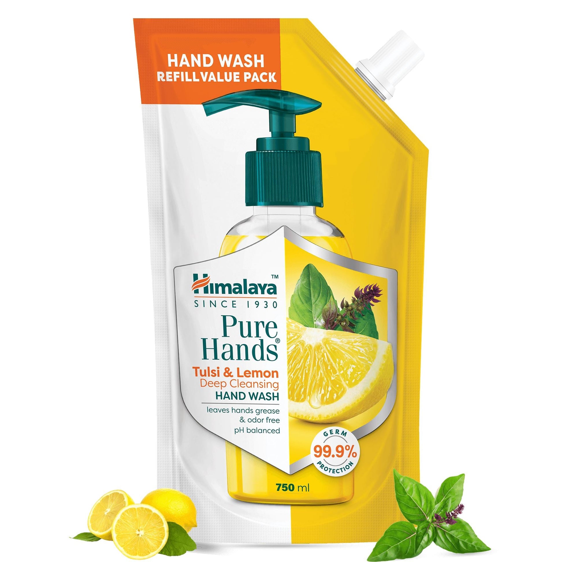 Himalaya Pure Hands Tulsi & Lemon Deep Cleansing Hand Wash 250ml