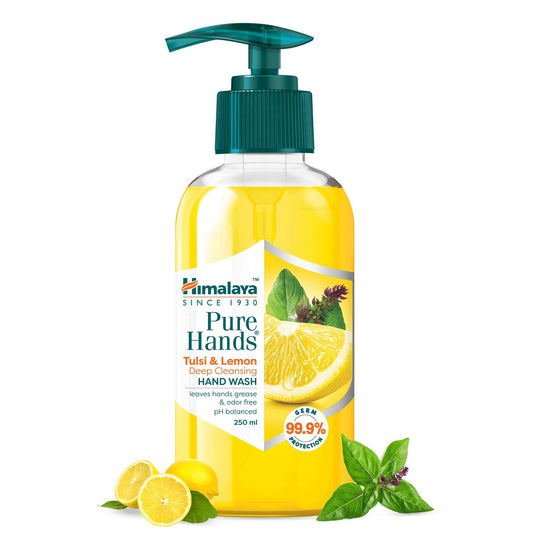 【Himalaya】 Himalaya Pure Hands Tulsi & Lemon Deep Cleansing Hand Wash｜ヒマルアヤプレハンドストゥルシールエモンドイープクルエアンシングハンドワスハ