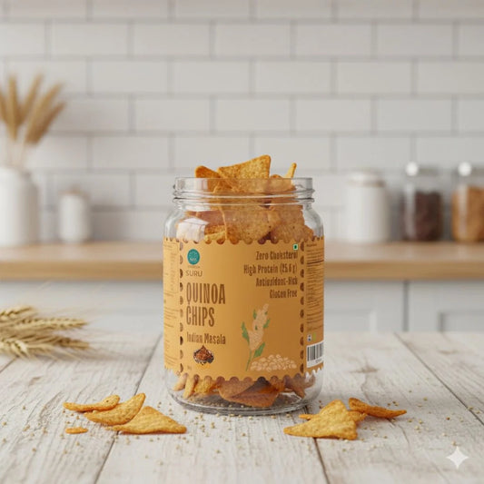 【SURU】 Premium Quinoa Chips Indian Masala｜プレミアム キヌアチップス インディアンマサラ｜80g