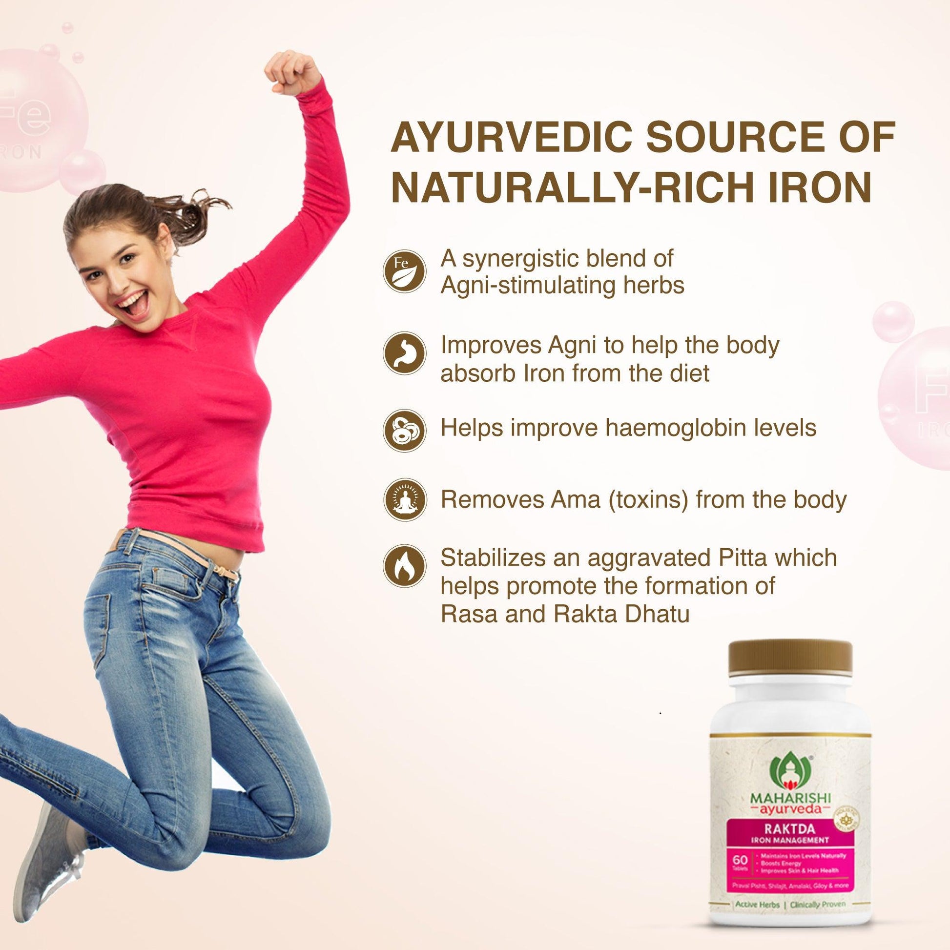 Raktda - Ayurvedic Iron Supplement