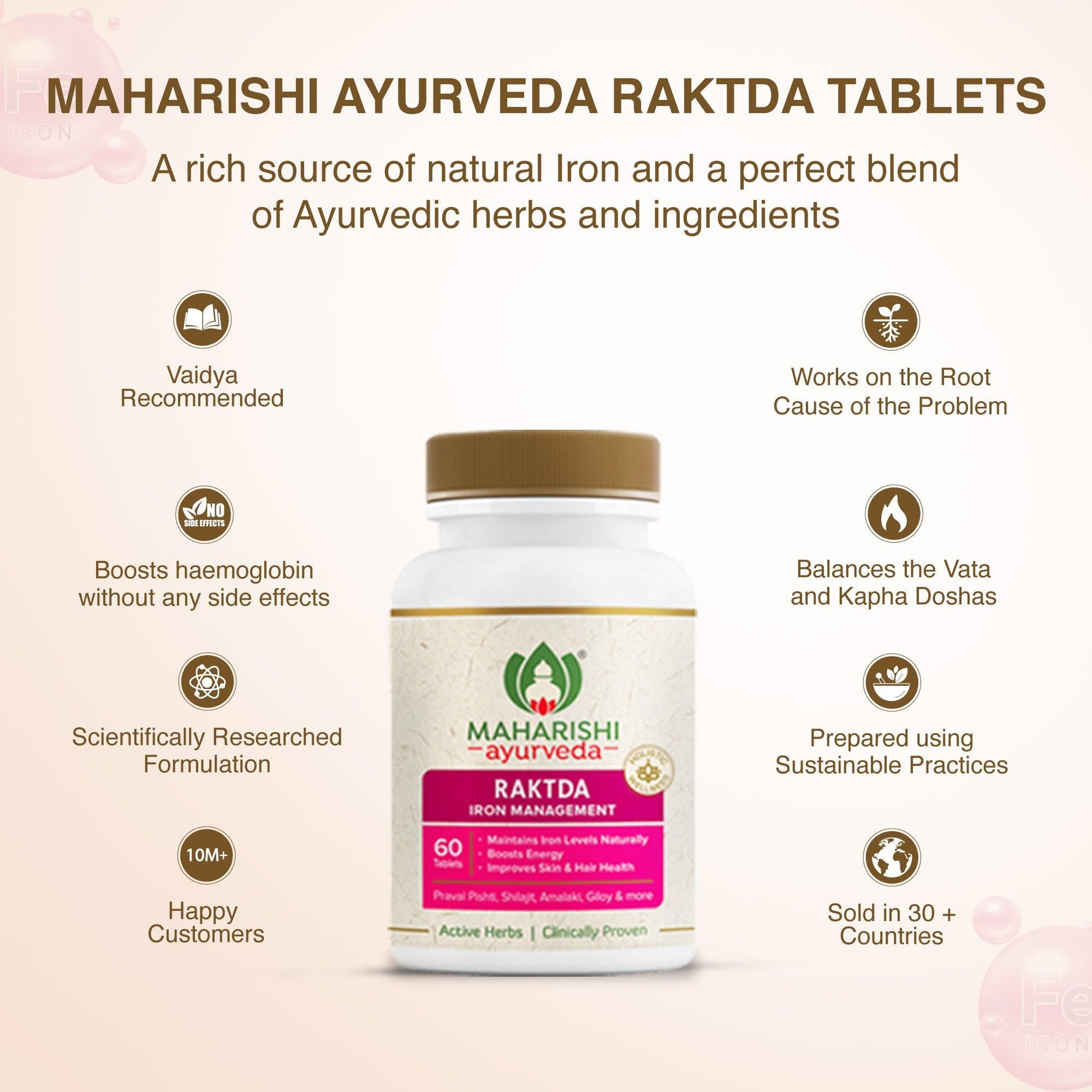 Raktda - Ayurvedic Iron Supplement
