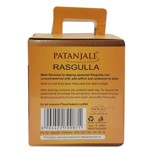 Patanjali Rasgulla