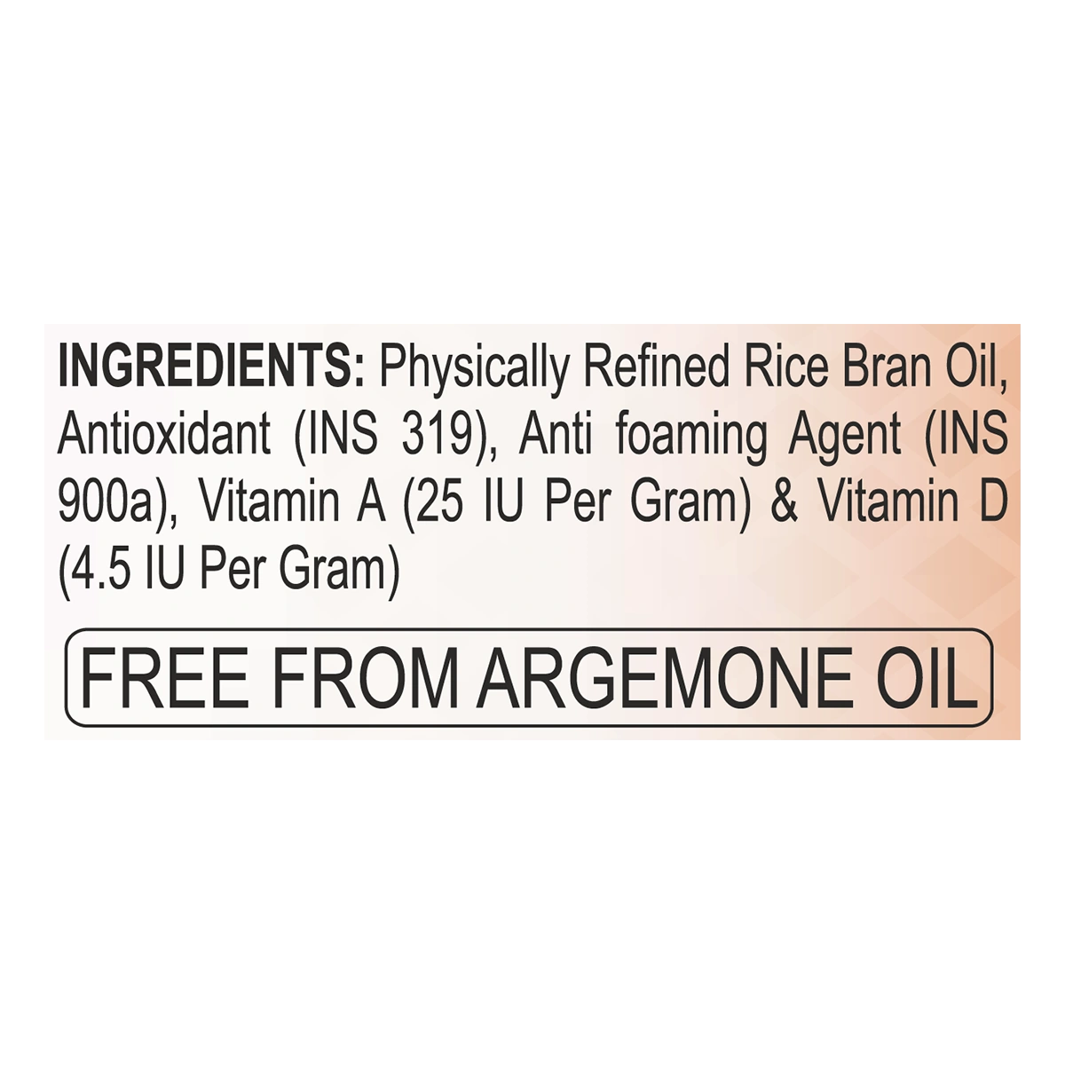 【Patanjali】 Rice Bran Oil (Pouch)｜米ぬか油（パウチ）｜750g