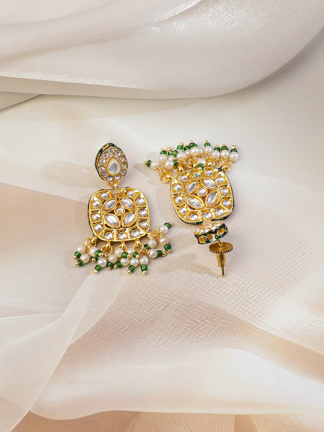 Imperial Glow Kundan Necklace Set フリーサイズ