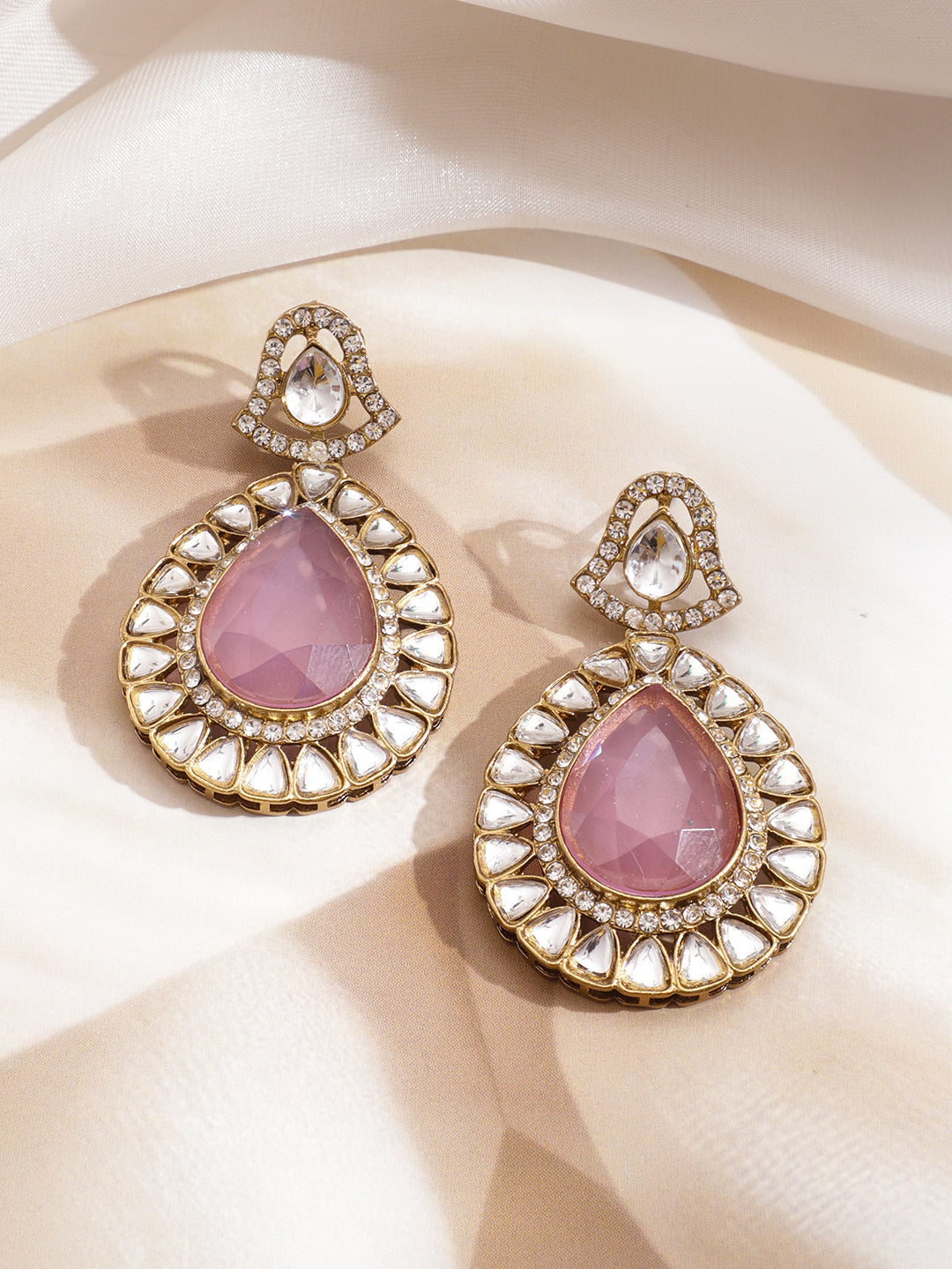 Royal Blush Pink Necklace Set フリーサイズ