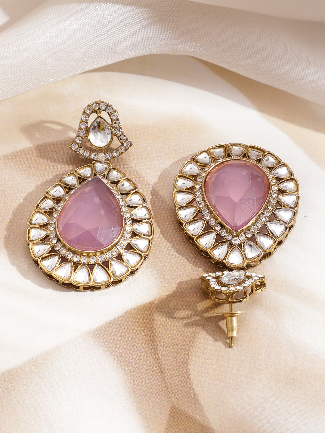 Royal Blush Pink Necklace Set フリーサイズ