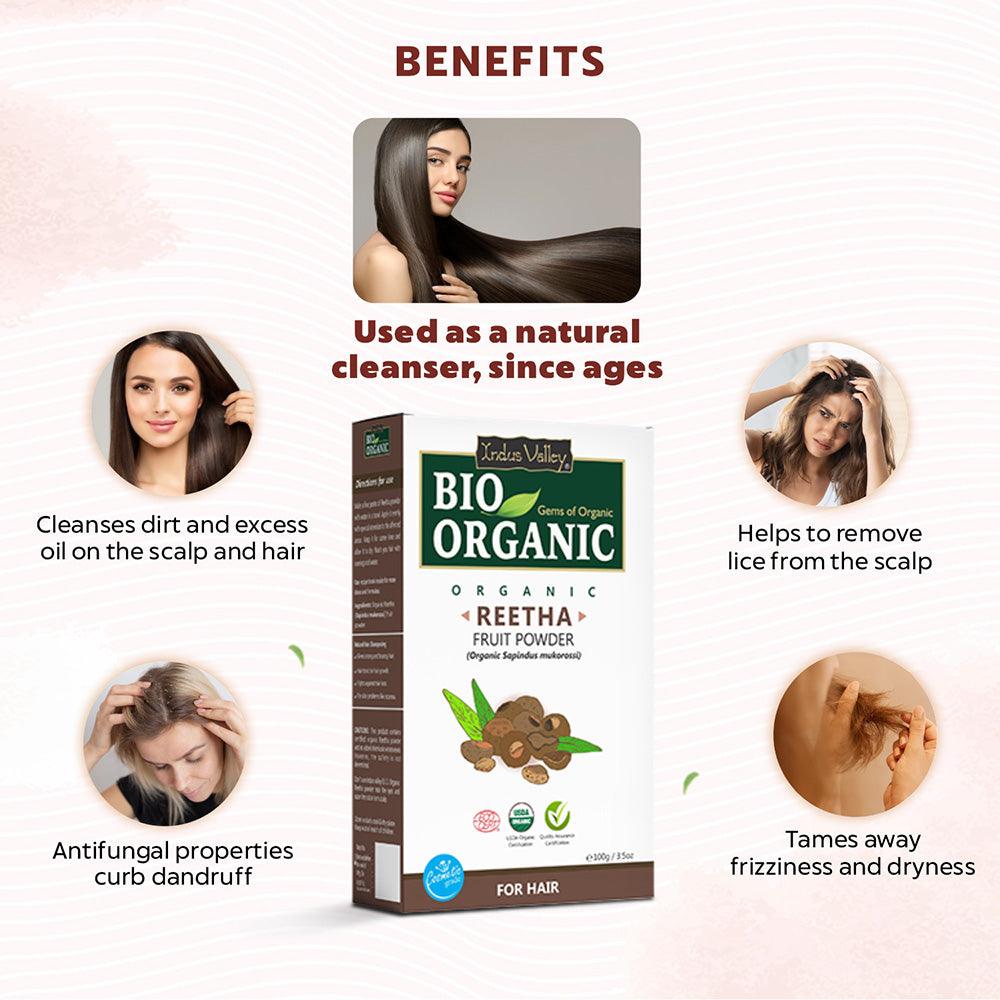 Bio Organic Reetha Fruit Powder 100g