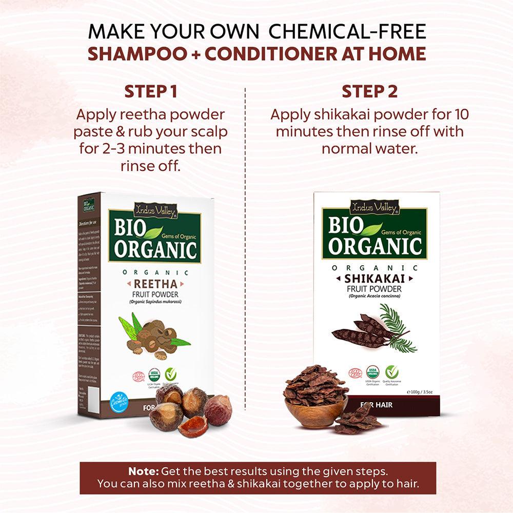 Bio Organic Reetha Fruit Powder 100g