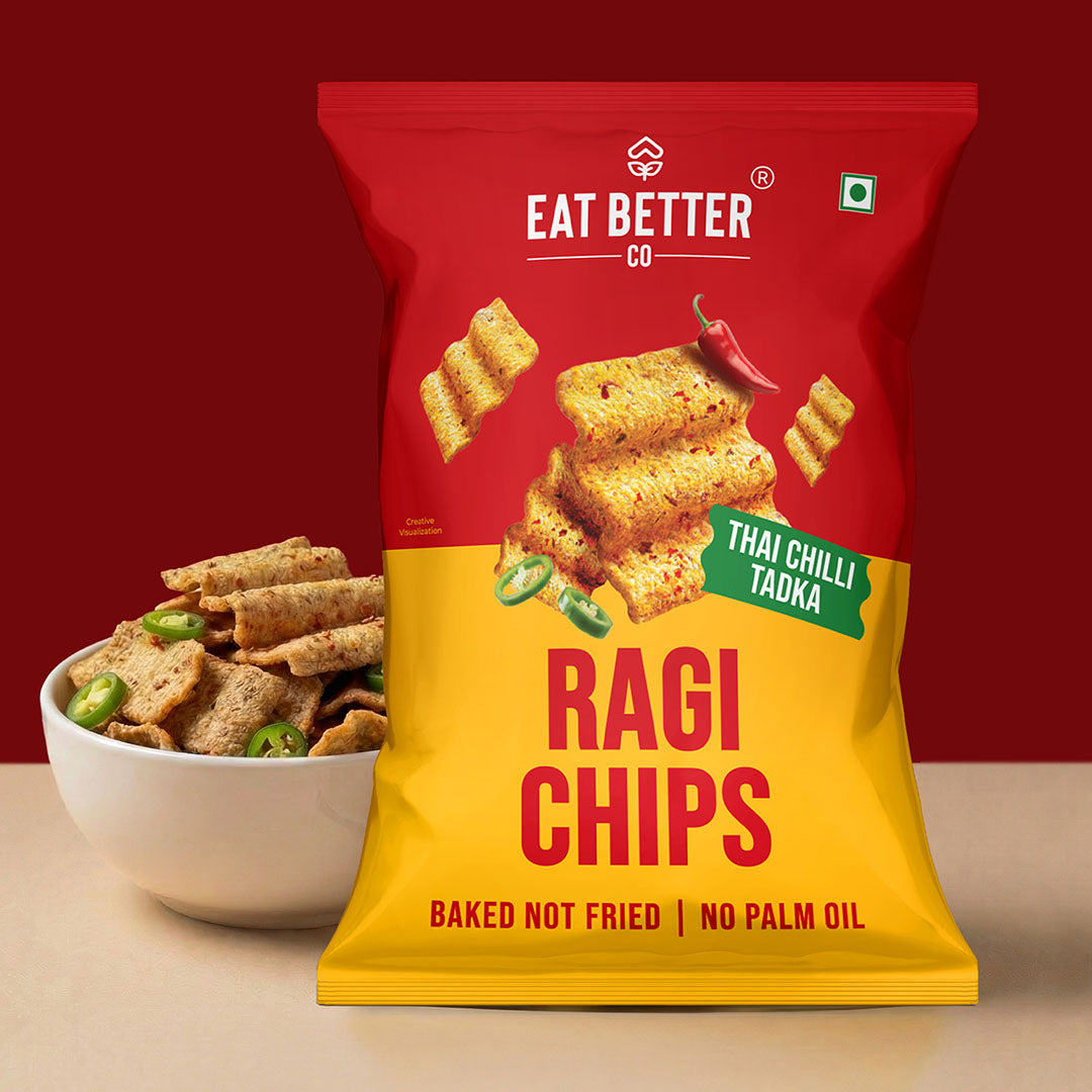 Ragi Chips Thai Chilli Tadka 110g