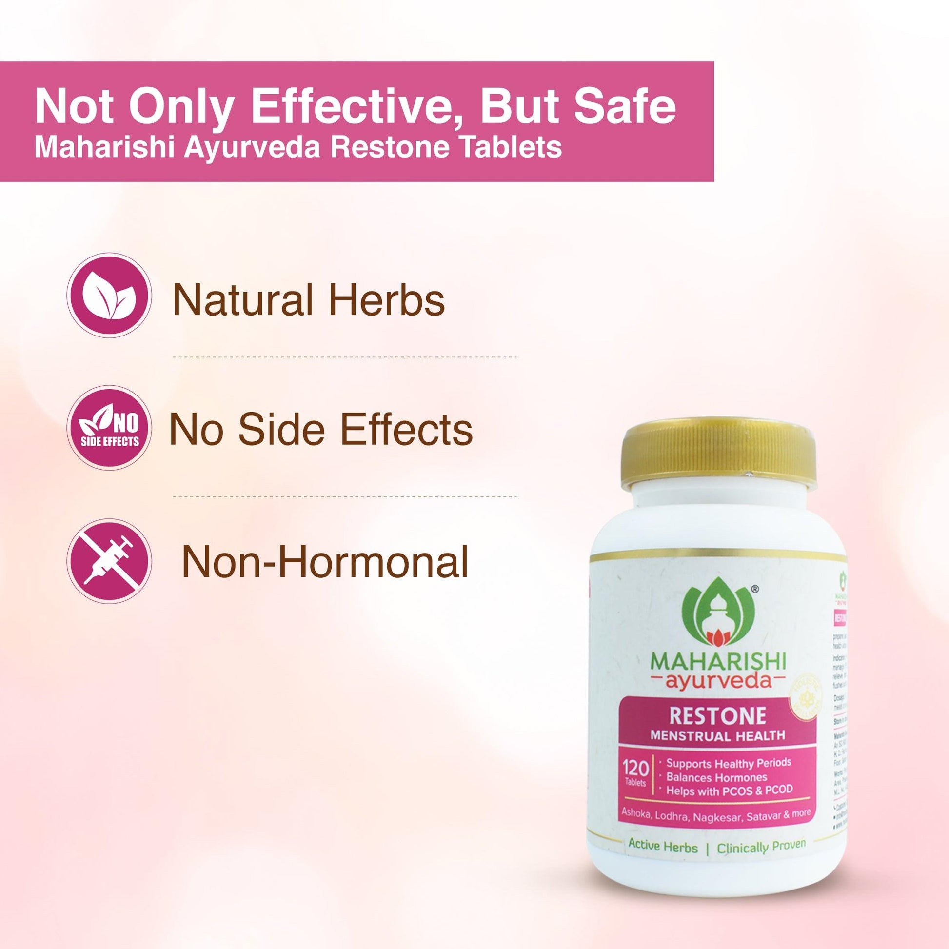Restone -120 tab  For Menstrual Health