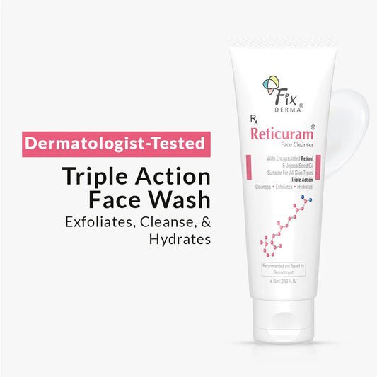 【Fixderma】 Reticuram Face Cleanser｜レチキュラム フェイスクレンザー｜75ml