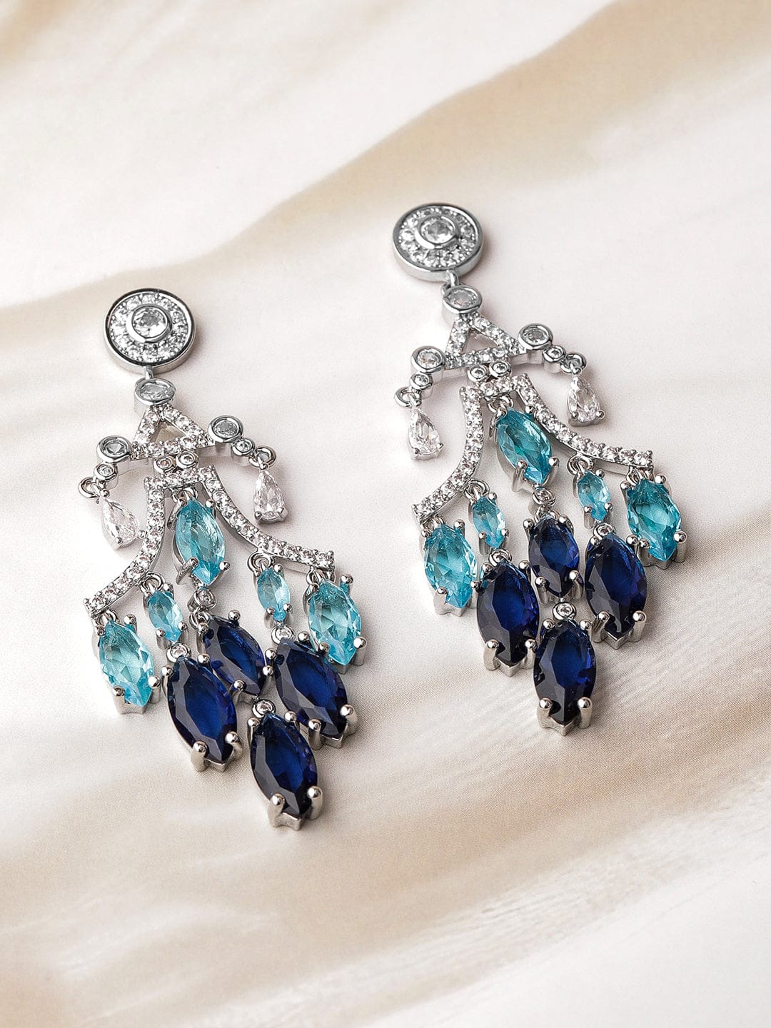 Earrings that Echo the Sea Silver