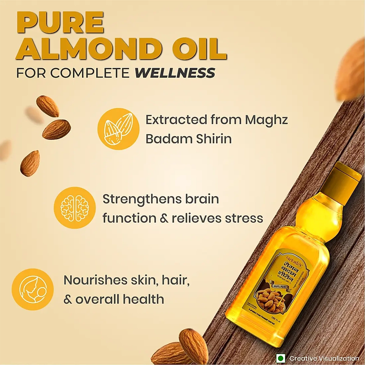 Patanjali Roghan Badam Shirin (150 Ml)