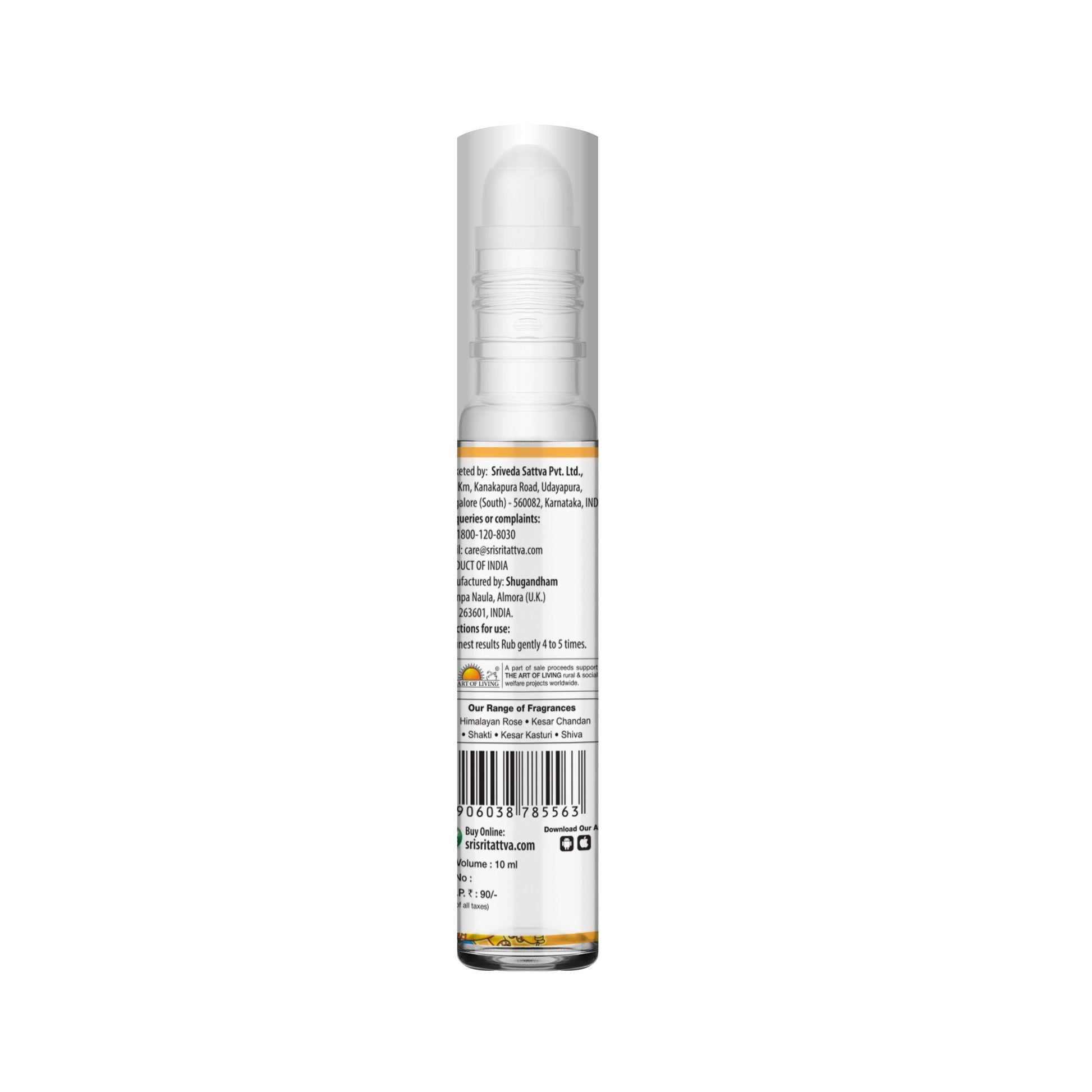 Roll On Perfume - Shakti, 10 ml 10ml
