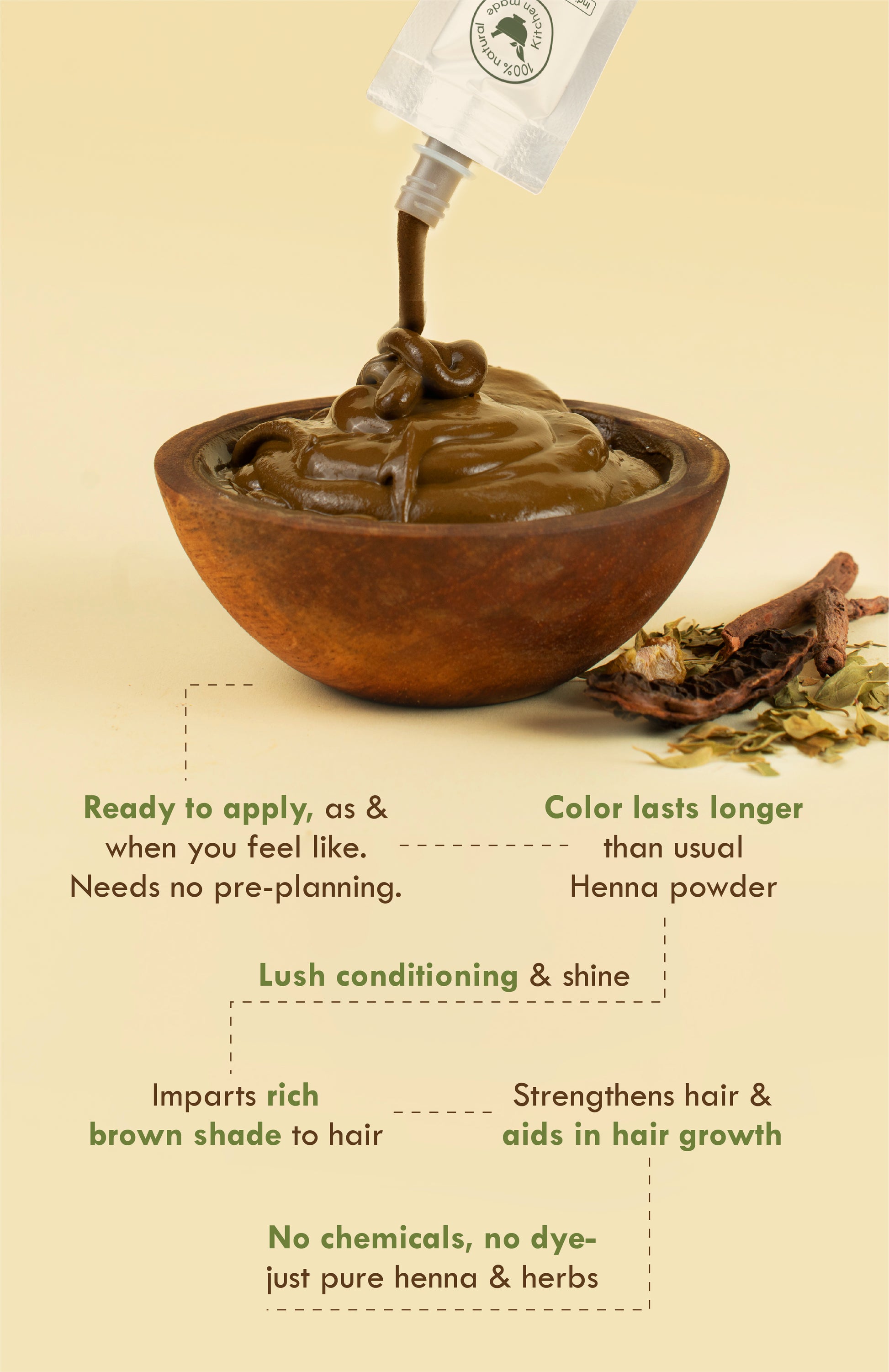Ready-to-Apply Fresh Henna Root Touch Up 60g