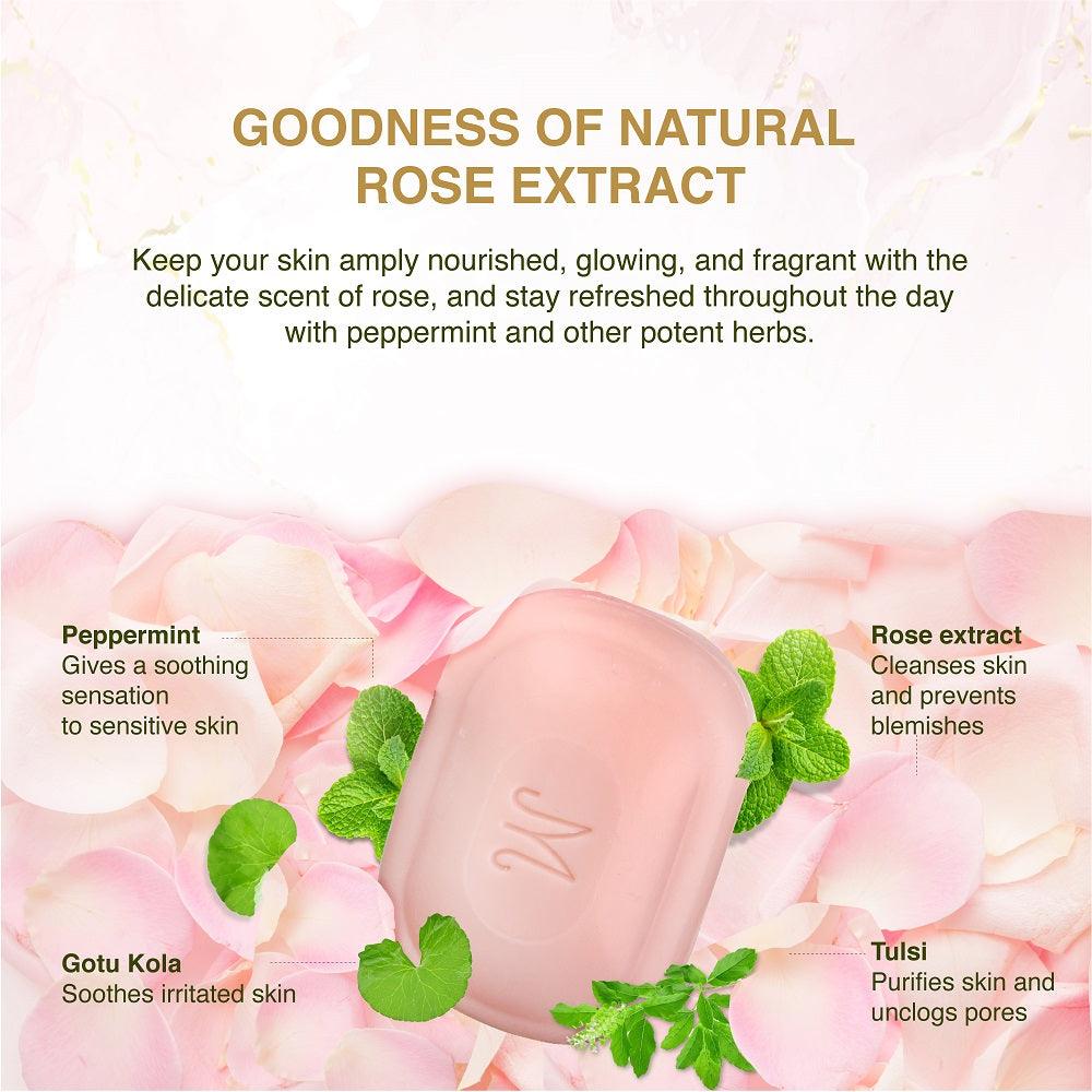 Rose Soap - 100 gram Bar