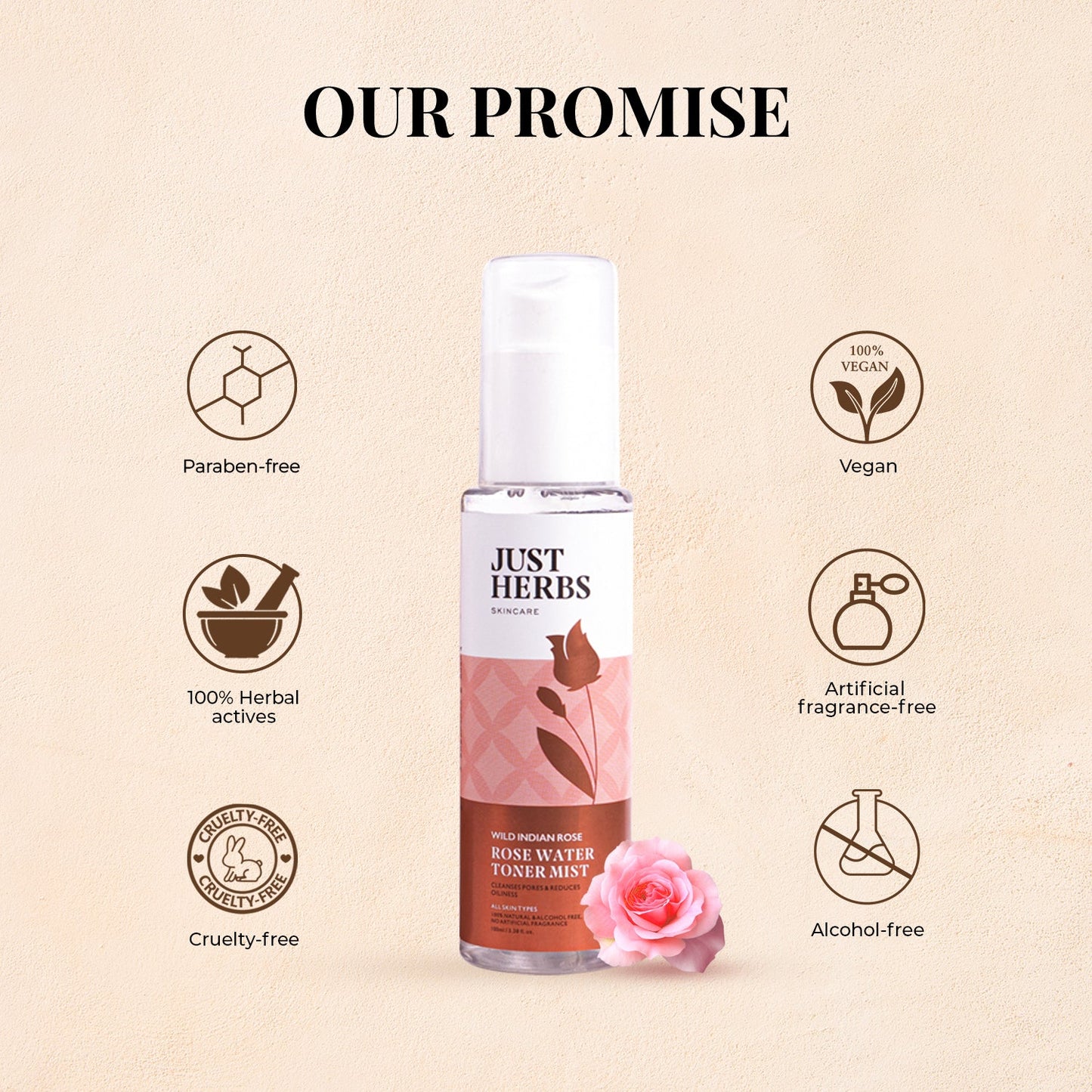 Rose Water Toner Mist 100ml