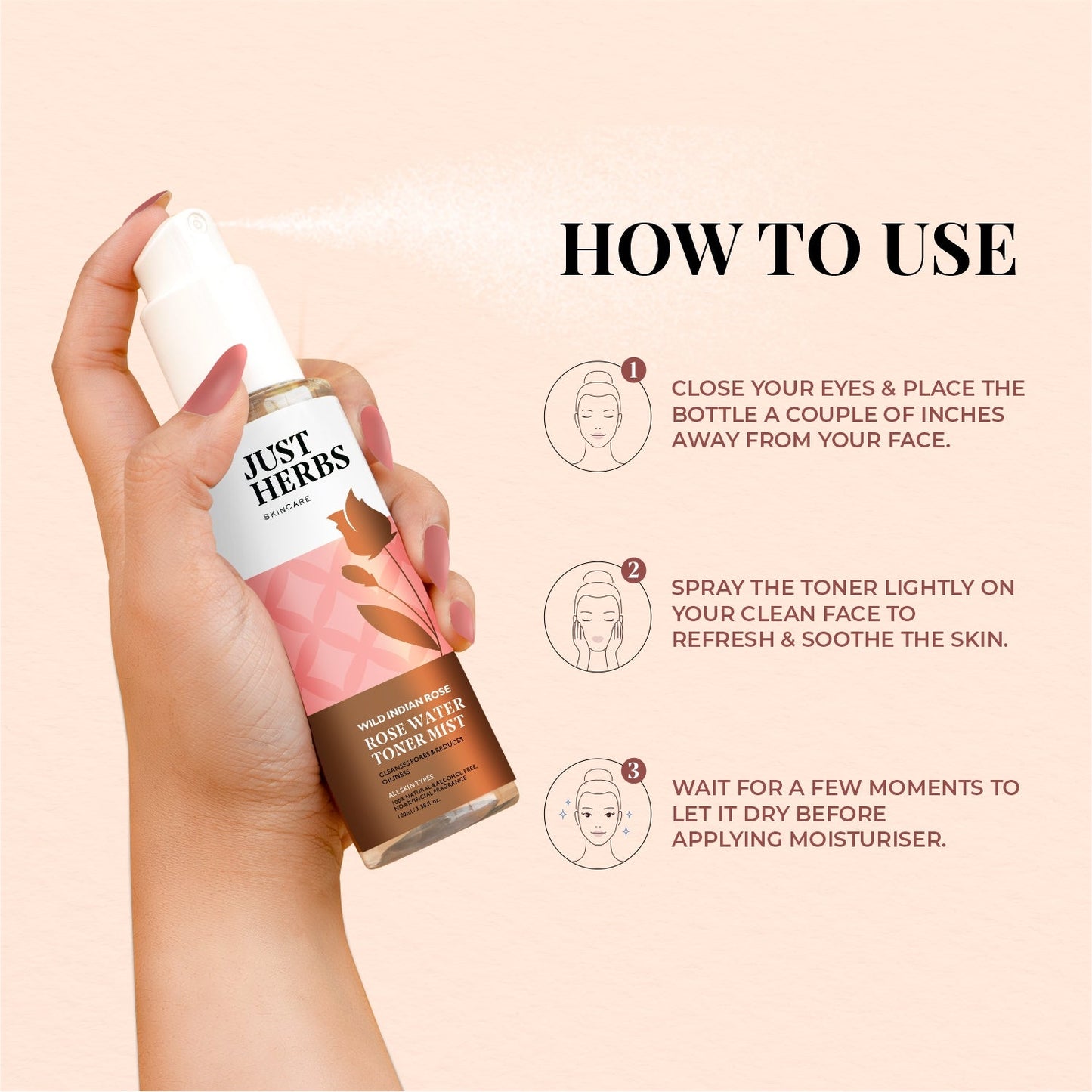 Rose Water Toner Mist 100ml
